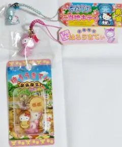 極美品/激レア】ご当地キティ 鳥取限定 らっきょうバージョン 根付
