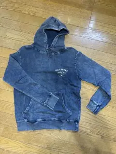 BILLABONG ダークブルー フード付きパーカー S