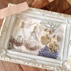 限定1★ピアスorイヤリングセットd