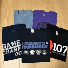 メンズUS古着 5枚まとめ売り used Lサイズ