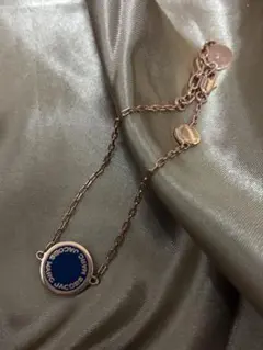 MARC JACOBS ネックレス ロゴ入りサークルモチーフ