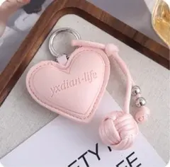 ピンク キーホルダー キーリング バッグチャーム じゃらじゃらキーホルダー