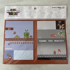 USJ マリオ付箋紙　【新品、未開封】