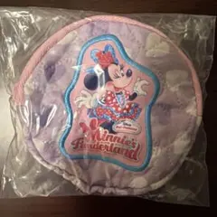 東京ディズニーリゾート パルパルーザ カプセルトイ ポーチ ミニー 紫 パープル