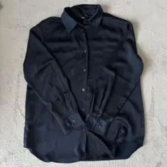UNIQLOネイビー 長袖シャツMサイズ