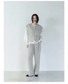 Cygne ショート丈 ダブルジャケット ホワイト Cygne ショート丈 ダブルジャケット ホワイト | Mercari