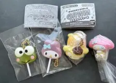 サンリオ カラフルキャンディチャームセット　他　マイメロディ　ケロケロケロッピー