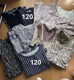女の子 夏秋服まとめ売り 120〜130cm 10セット