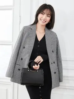 SHEIN BIZwear ￤ ブレイザーズ ラペル カラー ダブルブレスト