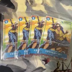 【未開封】ワンピースカードゲーム トラファルガー・ロー プロモ 4枚セット