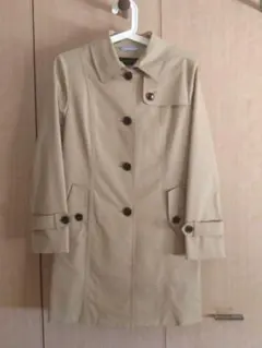 お値下げ◆トレンチコート AOKI LES MUES ベージュ 就活 ライナー付