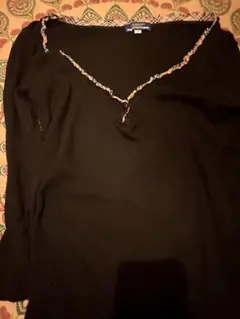 BURBERRY BLUE LABEL ブラック カーディガン 38