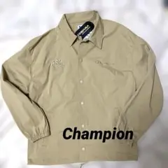 Champion 未使用 コーチジャケット ベージュ M