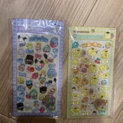 ボンボンドロップシール はぴだんぶい　ポムポムプリン　サンリオ　うるちゅる