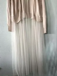 トレンド！シアー&薄手ニット春夏用ロングガーディガン