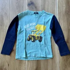 kladskap クレードスコープ　キッズ用長袖カットソー　ショベルカー　120