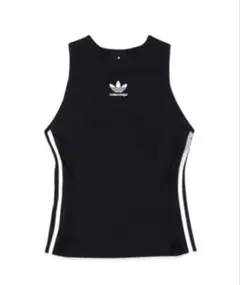 Balenciaga バレンシアガ　タンクトップ ブラック Standard ripped タンクトップ