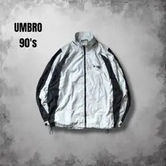 90s UMBRO ナイロントラックジャケット USAヴィンテージ ブルゾン