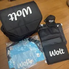 仕入館 プロ仕様デリバリーバック 出前館 ウーバー 2個 menu Wolt