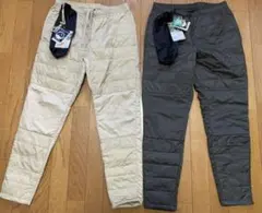 【新品】ダウンパンツ　２枚セット