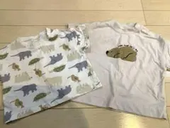 赤ちゃん本舗 シンプルフリー 半袖Tシャツ2着セット 80サイズ まとめ売り