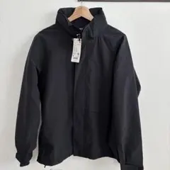 ユニクロ ウインドプルーフスタンドブルゾン Black M