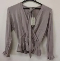 レディース　トップス　ニット　ピンク　GRL　グレイル　M　L