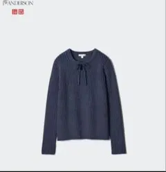 ユニクロ　JWA リブタイネックセーター