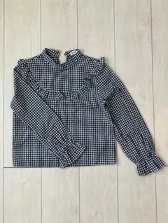 お値下げ　SHEIN ギンガムチェック　ブラウス