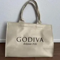 GODIVA ベージュ トートバッグ