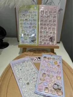 ちいかわ　ボンボンドロップシール 4シートセット