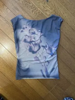 Pacsun 花柄 ノースリーブ トップス XS