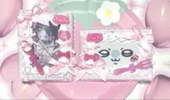 トレカケース 硬質ケース ホイップデコ B8 ピンク 横型 萌え 推し活