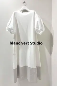 新品ブランベールblanc vertワンピース9レース￥69300 - メルカリ
