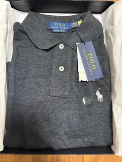 POLO RALPH LAUREN ダークグレー ポロシャツ M