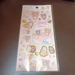 【正規品】箔押しシール　メイクアップ リラックマ