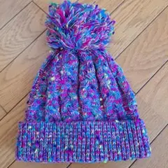 カラー　ニット帽