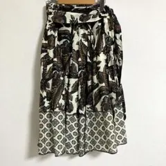 muller of yoshiokubo 　フレアスカート　麻　38のサムネイル