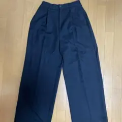 EMMA CLOTHES 黒 スラックス ボタン・ゴム入り