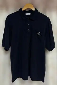 JAEGERA 半袖メンズポロシャツL L 黒　 Made in Italyのサムネイル