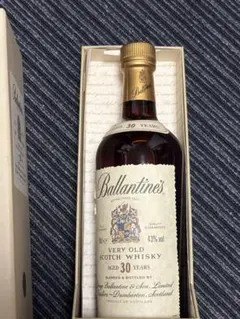 バランタイン30年茶色キャップ75clダンバートン表記80年代 - メルカリ