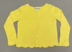 【値下げ】jacadi イエロー カーディガン 104cm 4A