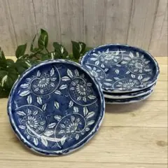 濃葉彩16cm丸皿(4枚)のサムネイル