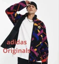 アディダス フリース ジャケット ボア L