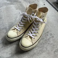 converse オールスター　ハイカット　雰囲気抜群！イエロー　28