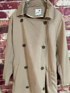 earth ミュージック＆エコロジー　レディース　トレンチコート　ベージュ　M