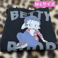 BETTY BOOP パーカー ブラック 新品未使用 M ベティーちゃんのサムネイル