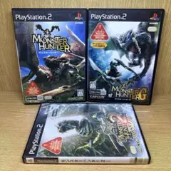 ps2 モンスターハンター/モンスターハンターG/モンスターハンター2 ドス