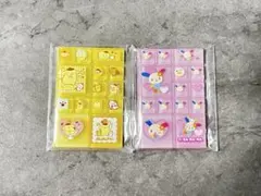★正規品★トレーディングミニタイルシール　ポムポムプリン・うさはな