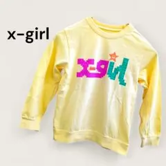 エックスガール 長袖Tシャツ コットン・綿 キッズ(女の子) 日本製